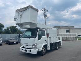 いすゞ エルフ 高所作業車 