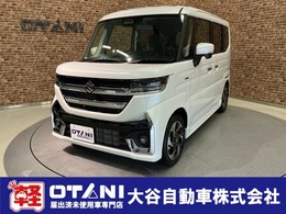 スズキ スペーシア 660 カスタム ハイブリッド XSターボ 全方位ナビ/両側パワースライドドア