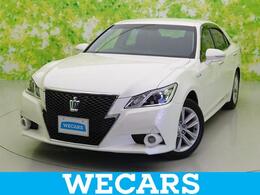 トヨタ クラウンアスリート ハイブリッド 2.5 S Four 4WD 純正 HDDナビ/シートヒーター 前席/パーキ