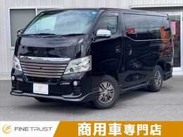日産 NV350キャラバン 2.5 ライダー プレミアムGX ロングボディ ディーゼルターボ 4WD 純正ナビ 全方位 パワスラ 純正エアロ 100V