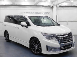 日産 エルグランド 2.5 ライダー 鑑定済認定車・黒革シート・純正8型ナビTV