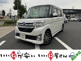 ダイハツ タント 660 カスタム X トップエディション SAII 禁煙 ナビ Fセグ DVD BT Bカメ 踏間違防止