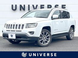 ジープ コンパス リミテッド 4WD 茶革　SDナビTV リアカメラ シートヒーター