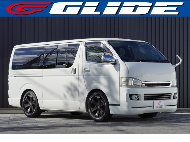 数ある販売店の中より当店掲載車両をご覧いただき誠にありがとうございます！当店HIACEは、良質車にこだわり仕入を行っております。また入庫後には、徹底したルームクリーニング・商品化を行っております。