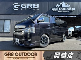 トヨタ ハイエースバン 2.0 スーパーGL ダークプライム ロングボディ 新品ヴァローネアルミホイール/純正ナビ