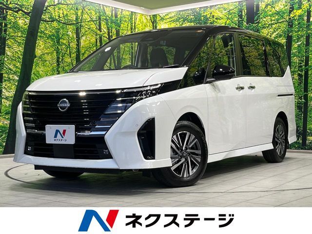 純正12型ナビ　全周囲カメラ　両側電動ドア　衝突軽減装置　プロパイロット
