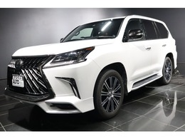 レクサス LX 570 ブラック シークエンス 4WD マクレビ リヤエンターTRDエアロサンルーフ
