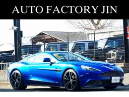 アストンマーティン ヴァンキッシュ タッチトロニック2 コバルトブルー/正規ディーラー/白革/左H