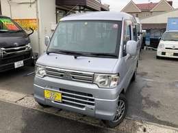 三菱 ミニキャブバン 660 CL ハイルーフ 4WD デッキバン　両側スライド　荷台マット