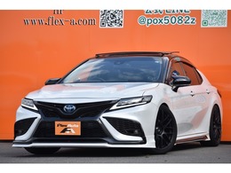 トヨタ カムリ 2.5 WS レザーパッケージ GRエアロWORK19AW車高調外4本出しマフラー