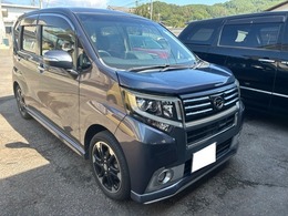 ダイハツ ムーヴ 660 カスタム RS ハイパー SA 4WD 純正デカナビ　バックガイドモニター　ドラ