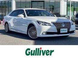 トヨタ クラウンマジェスタ 3.5 Fバージョン 純正ナビ/フルセグ/Bカメラ/黒レザー/BSM