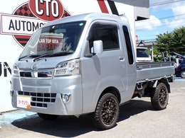 ダイハツ ハイゼットトラック 660 ジャンボ 3方開 4WD MTタイヤ　社外アルミ　ディスプレイaudio