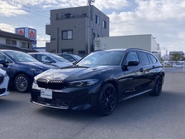 BMW 3シリーズツーリング 320d xドライブ Mスポーツ ディーゼルターボ 4WD ブラックヴァーネスカレザー　純正ナビ