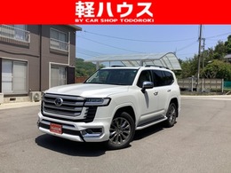 トヨタ ランドクルーザー300 3.5 ZX 4WD モデリスタ　ルーフレール　後席モニター