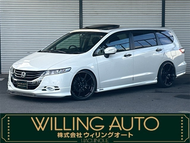 ☆青森県八戸市にあります『WILLING　AUTO』へようこそ♪オデッセイ4WDサンルーフ付き入庫♪支払総額は129.8万円です。写真を多数掲載しております。ぜひ最後までご覧ください☆