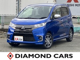 三菱 eKカスタム 660 T セーフティパッケージ 4WD 10年10万km保証延長 ナビ アラウンドビュー