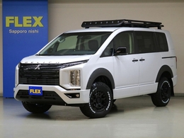 三菱 デリカD：5 2.2 ブラック エディション ディーゼルターボ 4WD ホワイトダイヤモンド　ブラックエディショ