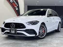 メルセデスAMG Cクラスワゴン C43 4マチック (BSG搭載モデル) 4WD MP202301 サンルーフ　BURMESTERサウンド360°カメラ