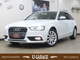 アウディ A4アバント 2.0 TFSI クワトロ SEパッケージ 4WD 黒革Pシ-ト/ヒ-タ ナビBカメTV ガレ-ジ保管