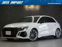 アウディ RS3スポーツバック 2.5 4WD RSデザインPレッド 禁煙新車保証 マトリLED