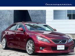 トヨタ マークX 2.5 250G Sパッケージ リラックスセレクション サンルーフ　パドルシフト　黒レザーシート