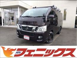 日産 NV350キャラバン 2.5 プレミアムGX ロングボディ ディーゼルターボ 4WD 4WD禁煙車9型ナビTVブルートゥース