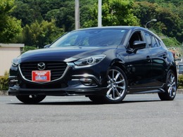 マツダ アクセラスポーツ 1.5 15S Lパッケージ ケンスタイルエアロ　6速MT　黒革シート