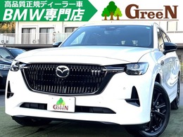 マツダ CX-80 3.3 XDハイブリッド エクスクルーシブ スポーツ ディーゼルターボ 4WD 法人1オーナ7人乗走行348Km黒革ACC地デジ