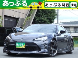 トヨタ 86 2.0 GT リミテッド ブラックパッケージ 6MT　モデリスタエアロ　ナビ　ETC　SSR18