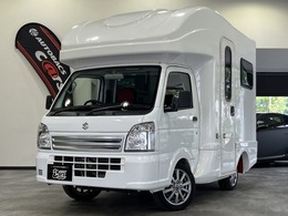 スズキ キャリイ 660 KCエアコン・パワステ 3方開 4WD キャンピング仕様　Bカメラ　インバーター