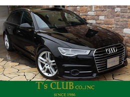 アウディ A6アバント 2.0 TFSI クワトロ Sラインパッケージ 4WD ブラックレザー　純正ナビ地デジTV　禁煙