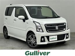 スズキ ワゴンR 660 スティングレー ハイブリッド T 4WD 衝突軽減ブレーキ/社外ナビ/フルセグTV