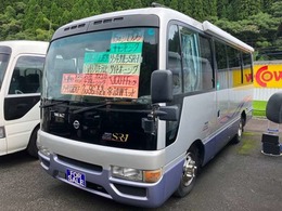日産 シビリアン バス　キャンピング サイドオーニング