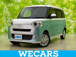 ダイハツ ムーヴキャンバス 660 ストライプス Gターボ 4WD 純正 10インチ SDナビ/衝突安全装置/両側電