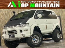 三菱 デリカスペースギア 3.0 アクティブフィールドエディション ハイルーフ 4WD ハイリフト　切替4WD　8人乗　HDD　ETC