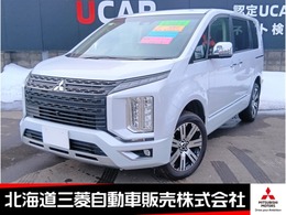 三菱 デリカD：5 2.2 P ディーゼルターボ 4WD 10型ナビ 両側パワスラ バックカメラ