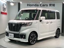 スズキ スペーシア 660 カスタム ハイブリッド XS ワンオーナー 禁煙車 Rカメラ