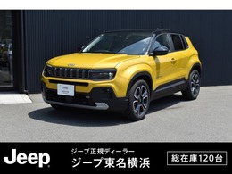ジープ アベンジャー ローンチ エディション 弊社デモカー　メーカー保証継承
