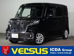 スズキ スペーシア 660 カスタム ハイブリッド GS 社外DPオーディオ L電スラ 衝突軽減B 禁煙