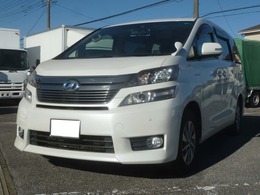 トヨタ ヴェルファイアハイブリッド 2.4 X 4WD ETC　キーレス　ナビ　Wサンルーフ