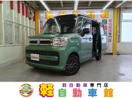 スズキ スペーシア 660 ハイブリッド X 4WD ナビTV　ABS 両パワスラ アイドルSTOP