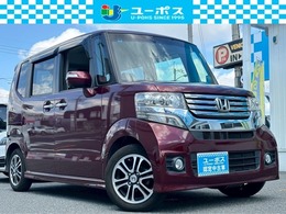ホンダ N-BOX 660 カスタムG SSパッケージ 禁煙車・メモリーナビ・TV・両側電動スライ