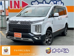 三菱 デリカD：5 2.2 ジャスパー ディーゼルターボ 4WD ワンオーナー　禁煙車　ナビ　全方位カメラ