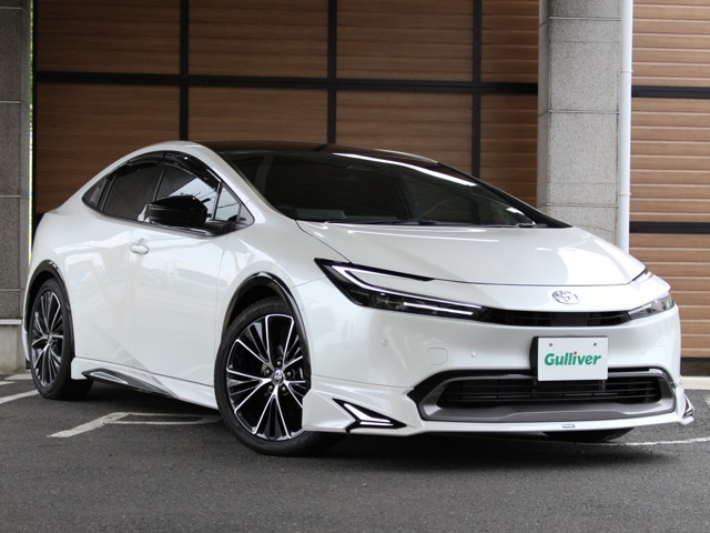 ☆令和6年7月登録車TOYOTAプリウス2.0ハイブリッドZメーカーオプションプラチナホワイトパールカラー入荷致しました♪パノラマムーンルーフにモデリスタネオアドバンススタイルの息を飲み込む1台です☆☆
