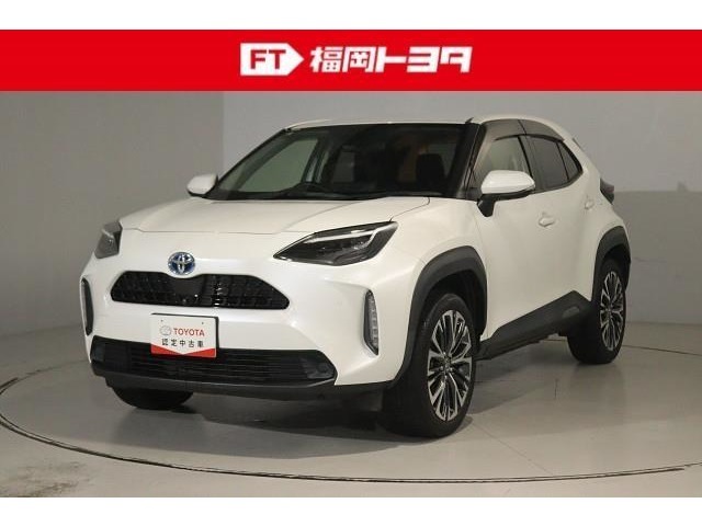 ワンオーナー車、ディスプレイオーディオ、パノラマモニター、シートヒーター、ETC、衝突被害軽減システムが付いた安心なヤリスクロスHEV！