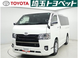 トヨタ ハイエースバン ハイエースVスーパーGLダークP2 ナビバックモニター付き
