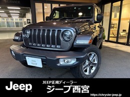 ジープ ラングラー アンリミテッド サハラ 3.6L 4WD 1オナ/自社管理顧客様下取り/ナビTV/LED