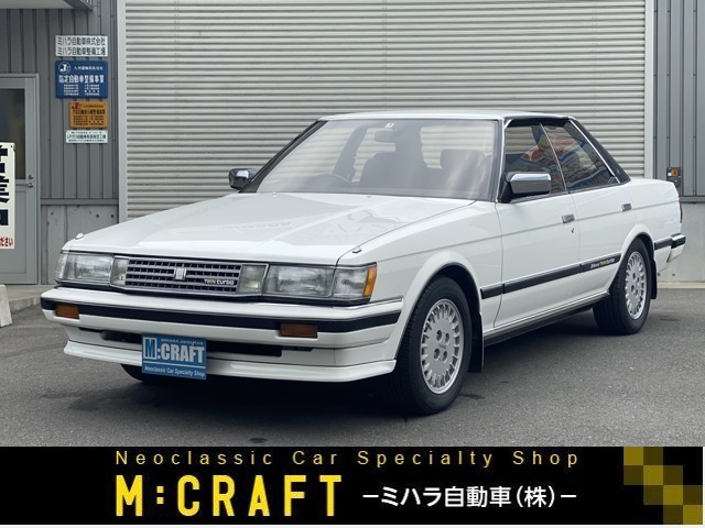 71型マークII　GTツインターボ。　1G-GTEUエンジン搭載車。　ツインカム24バルブ・ツインターボ！