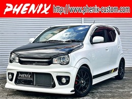 スズキ アルト ワークス 660 モンスタースポーツFバンパー　BLITZ車高調